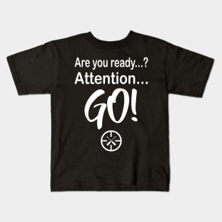 Are you ready? Dragon Boat Starting Signal Coach Training Watersports Kids T-Shirt